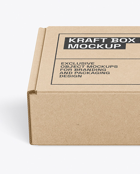 Kraft Box Mockup