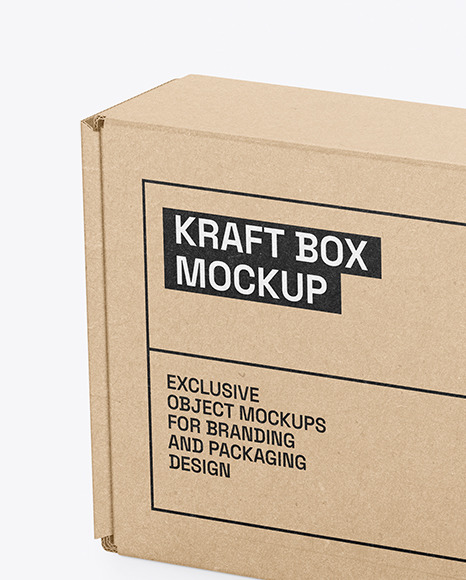 Kraft Box Mockup