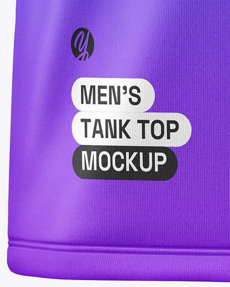 Men's Tank Top Mockup