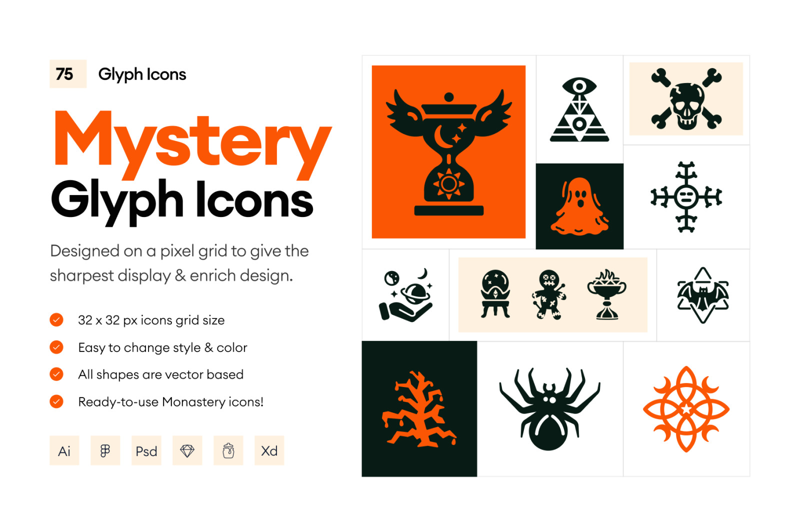 Glyph Mystery Icons Glyph Mystery Icons