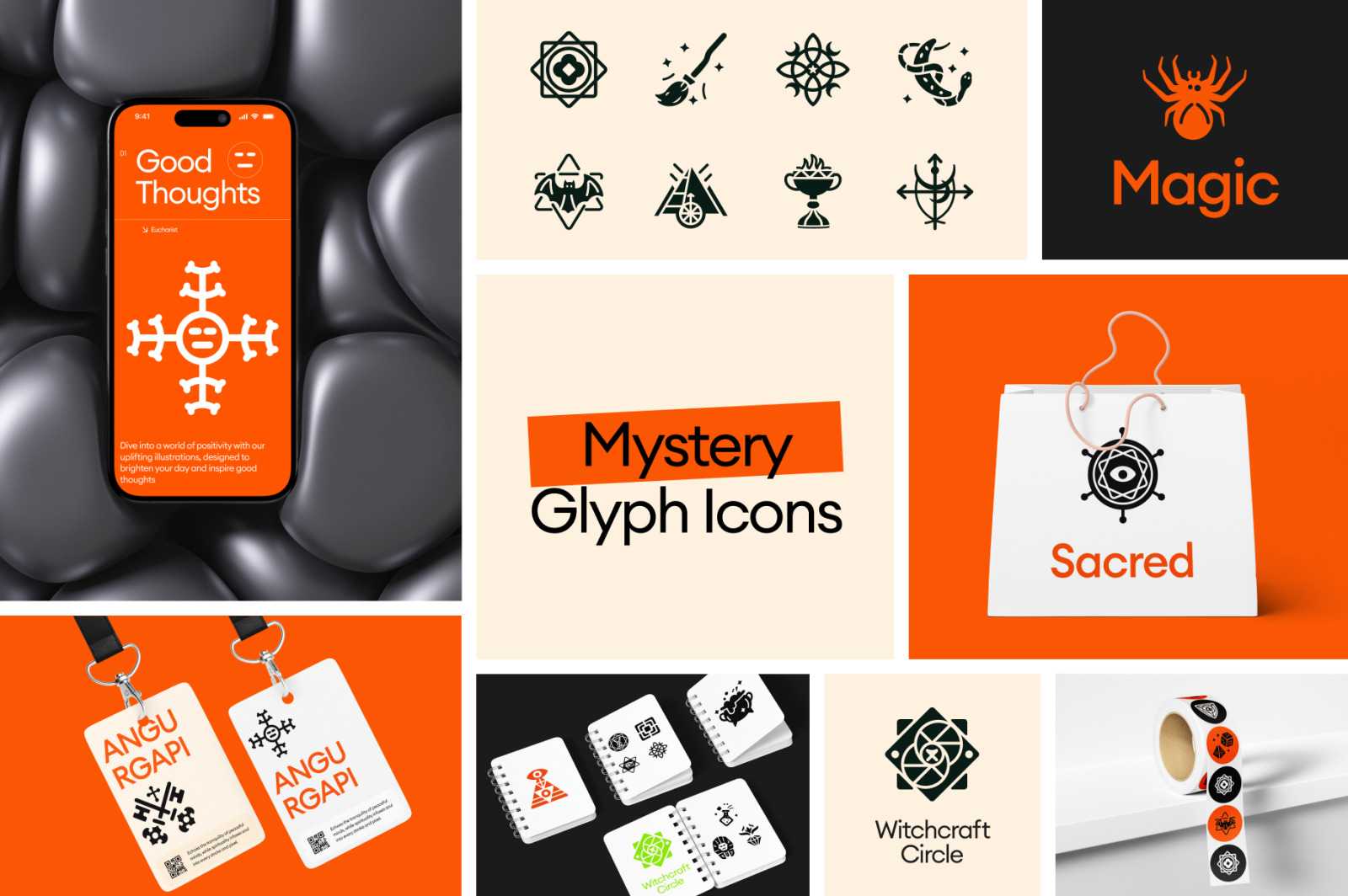Glyph Mystery Icons Glyph Mystery Icons