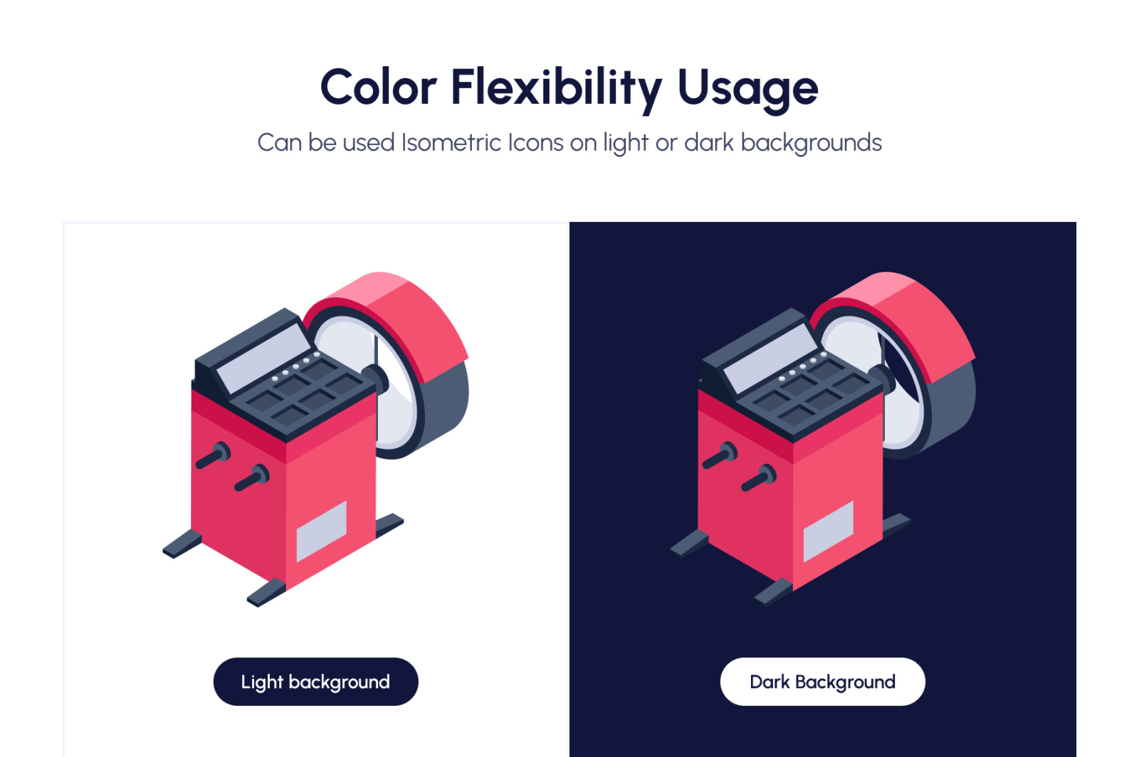 Car Service Isometric Icons Car Service Isometric Icons