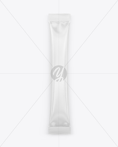 Glossy Stick Sachet Mockup
