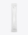 Glossy Stick Sachet Mockup