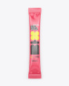 Glossy Stick Sachet Mockup