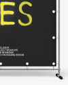 Press Wall Banner Mockup - Front View