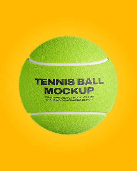 Tennis Ball Mockup