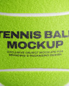 Tennis Ball Mockup