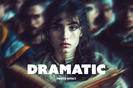 Dramatic Cinematic Photo Effect - Faded