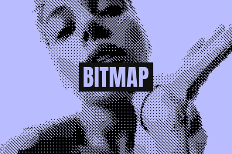 Dithering Bitmap Photo Effect - Dotted