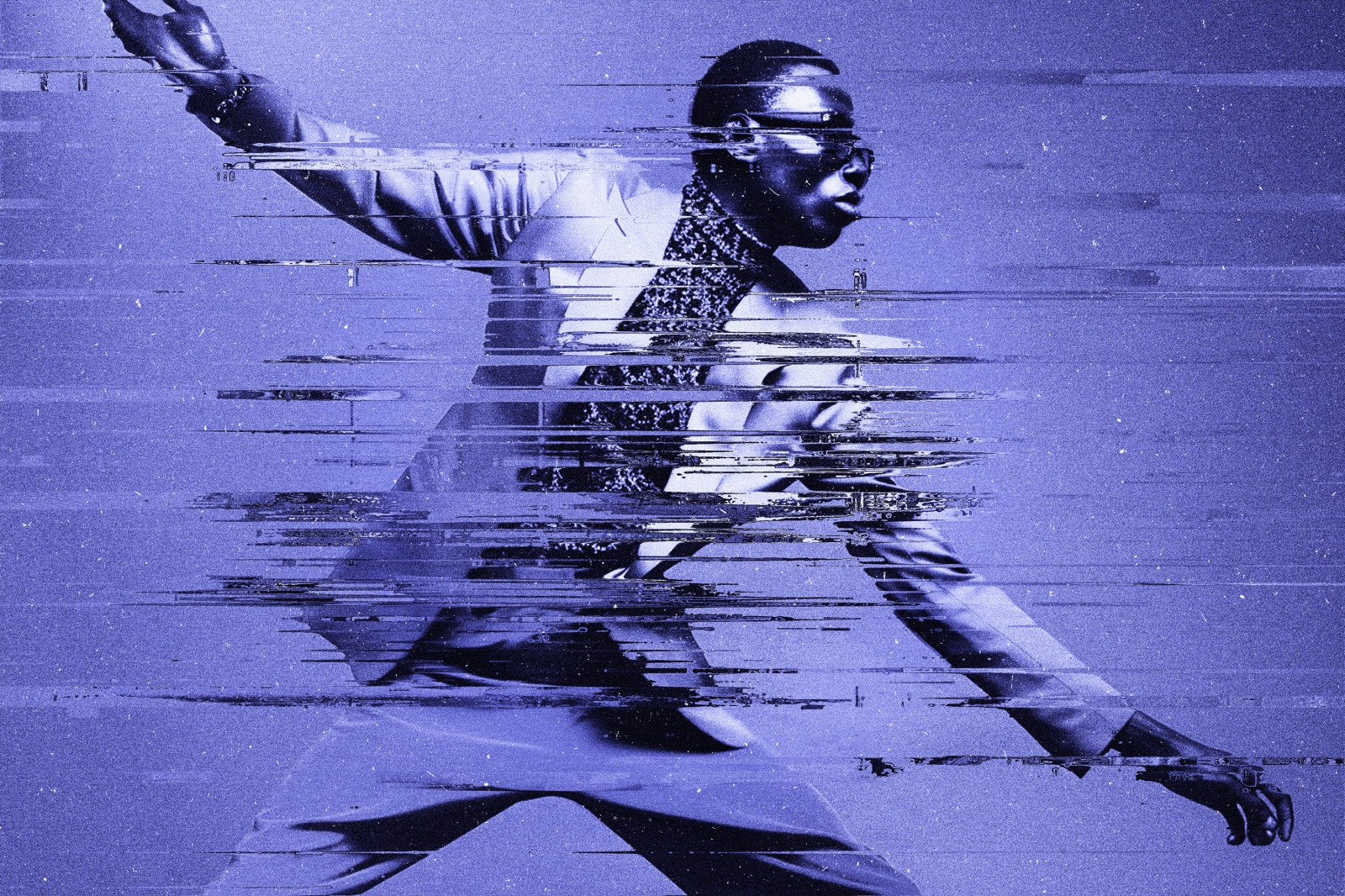 Glitch Distortion Photo Effect Glitch Distortion Photo Effect