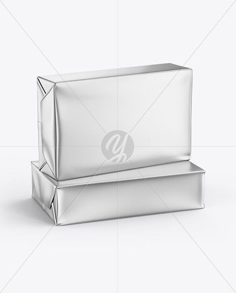 Two Butter Blocks Mockup
