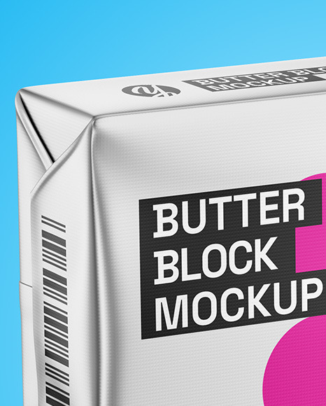 Two Butter Blocks Mockup