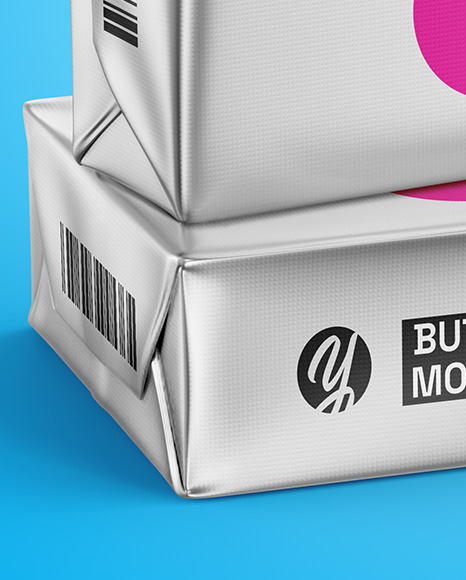 Two Butter Blocks Mockup