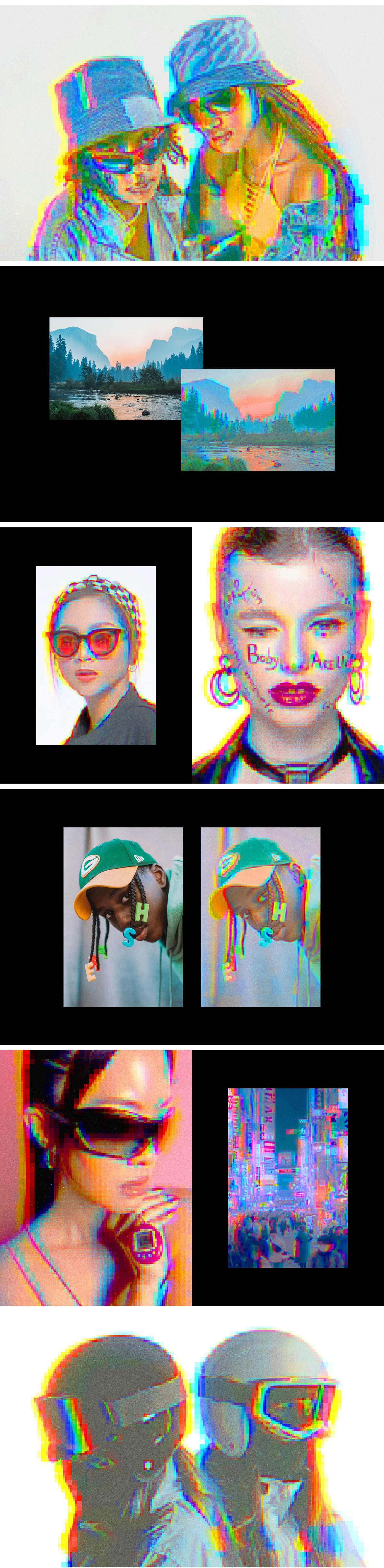 Blurry Error Photo Effect Blurry Error Photo Effect