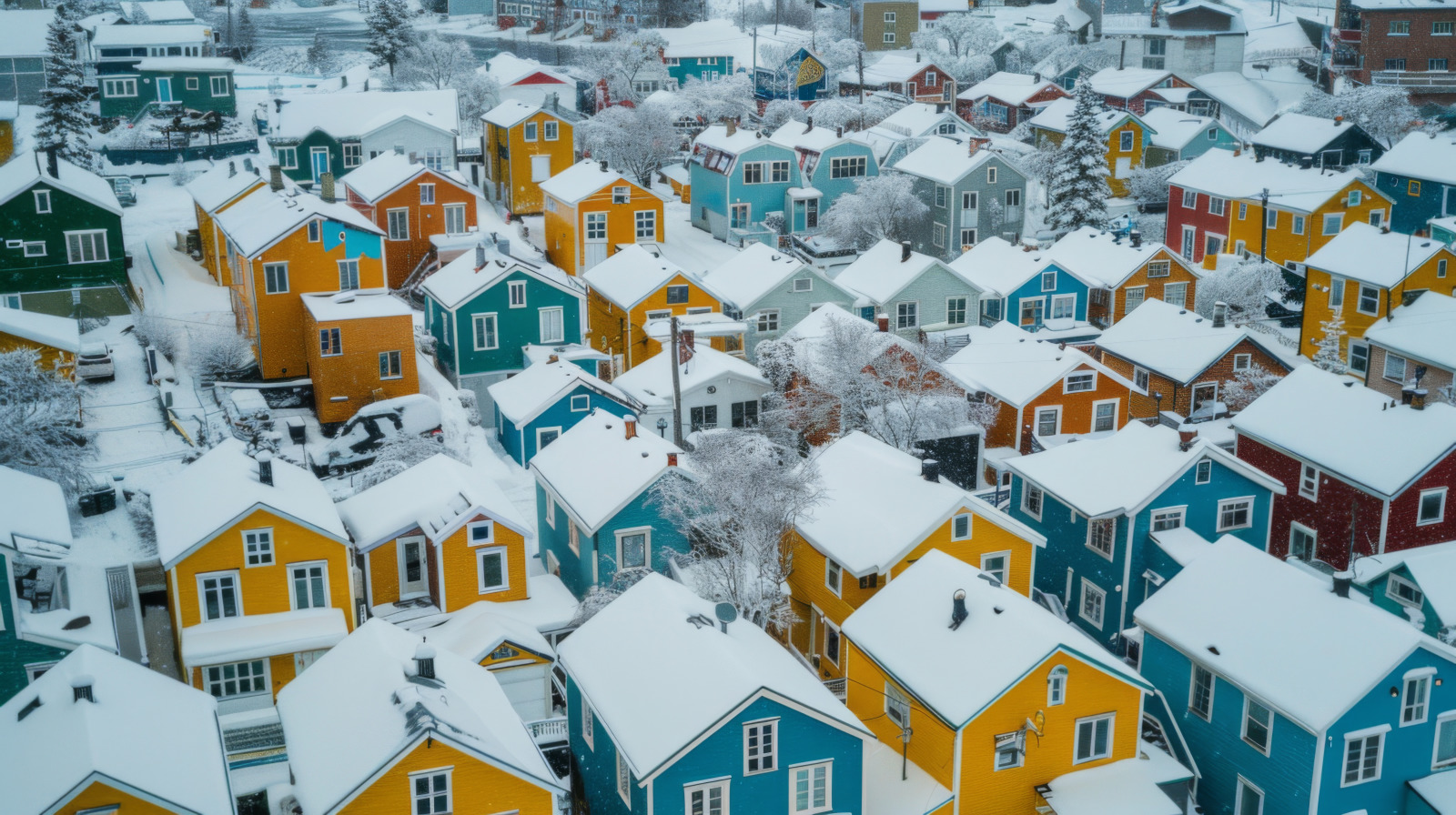 Colorful buildings Colorful buildings