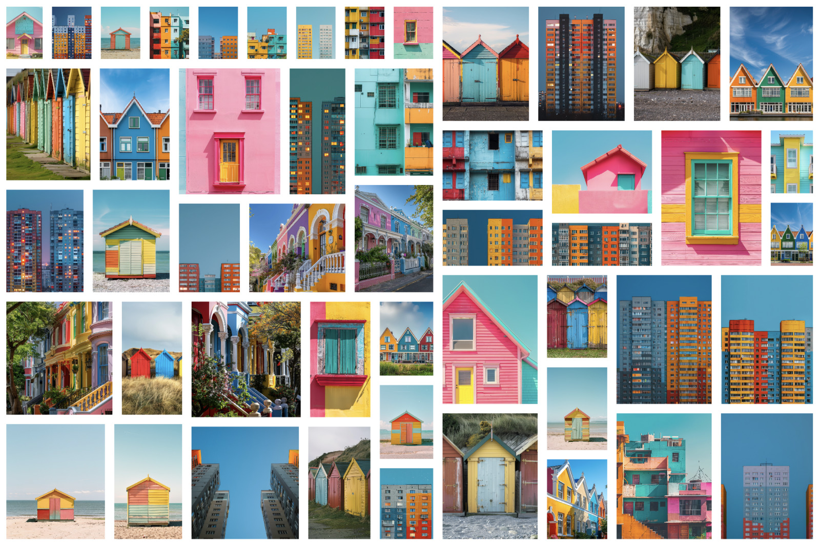 Colorful buildings Colorful buildings