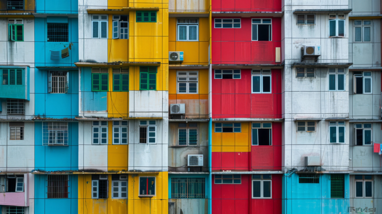 Colorful buildings Colorful buildings