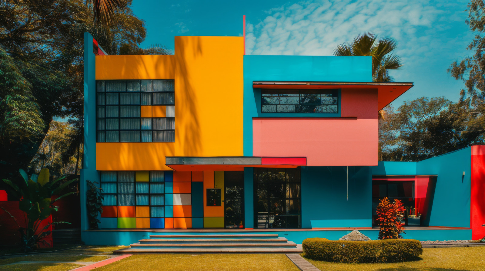 Colorful buildings Colorful buildings