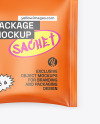 Matte Sachet Mockup