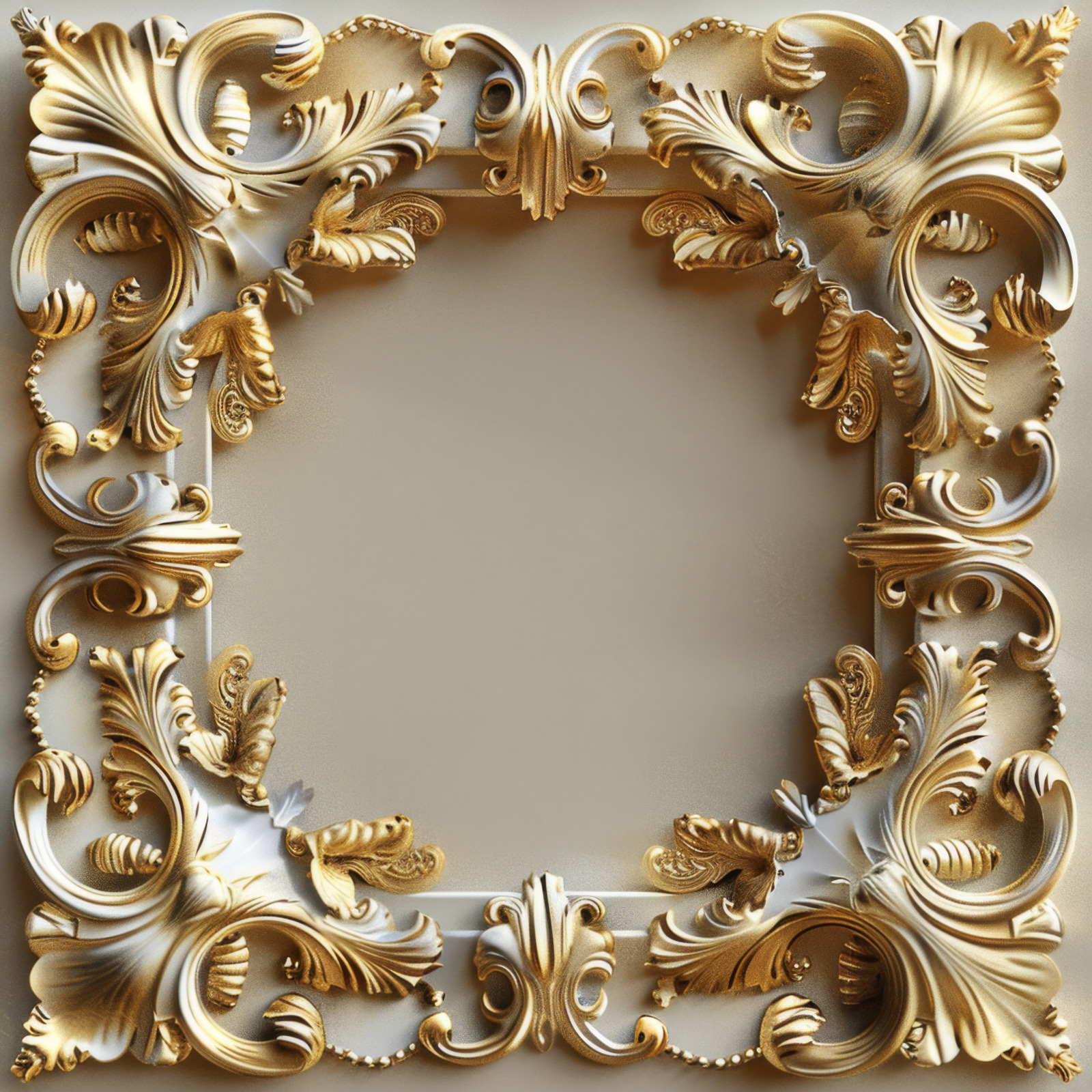 Gold decorative frames Gold decorative frames