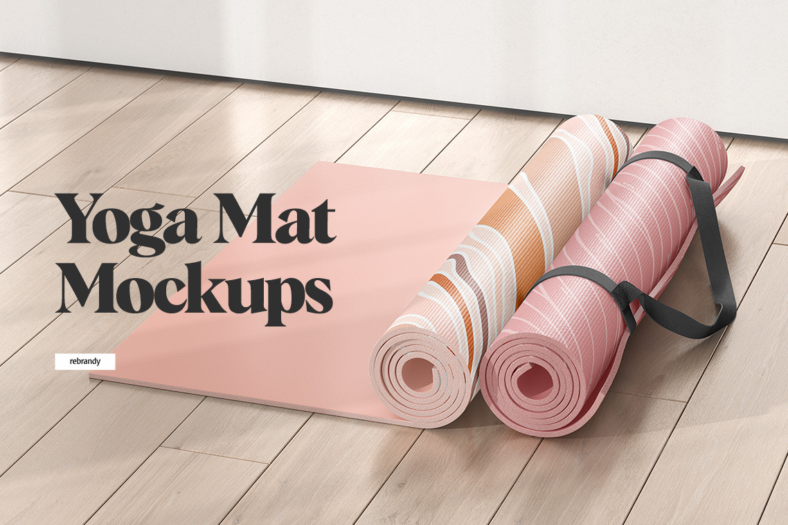 Yoga Mat Mockups Yoga Mat Mockups