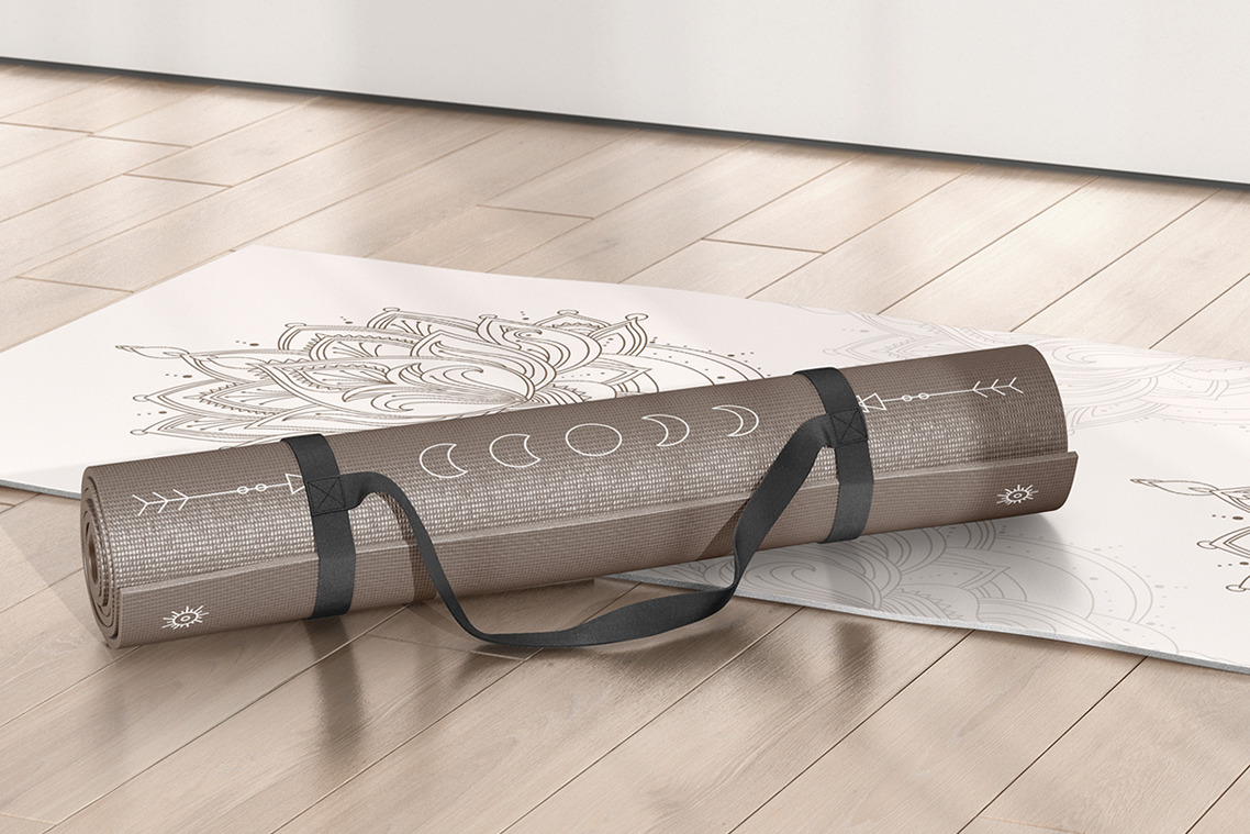 Yoga Mat Mockups Yoga Mat Mockups