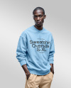 Man Wearing an Oversize Sweatshirt and Pants Mockup