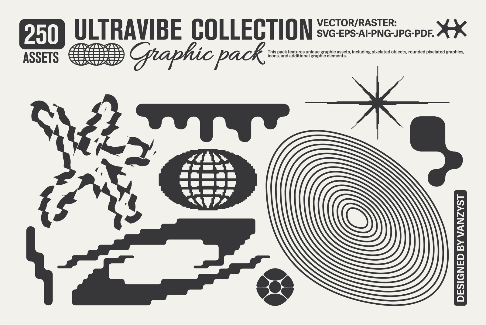 250 UltraVibe Graphic Pack 250 UltraVibe Graphic Pack