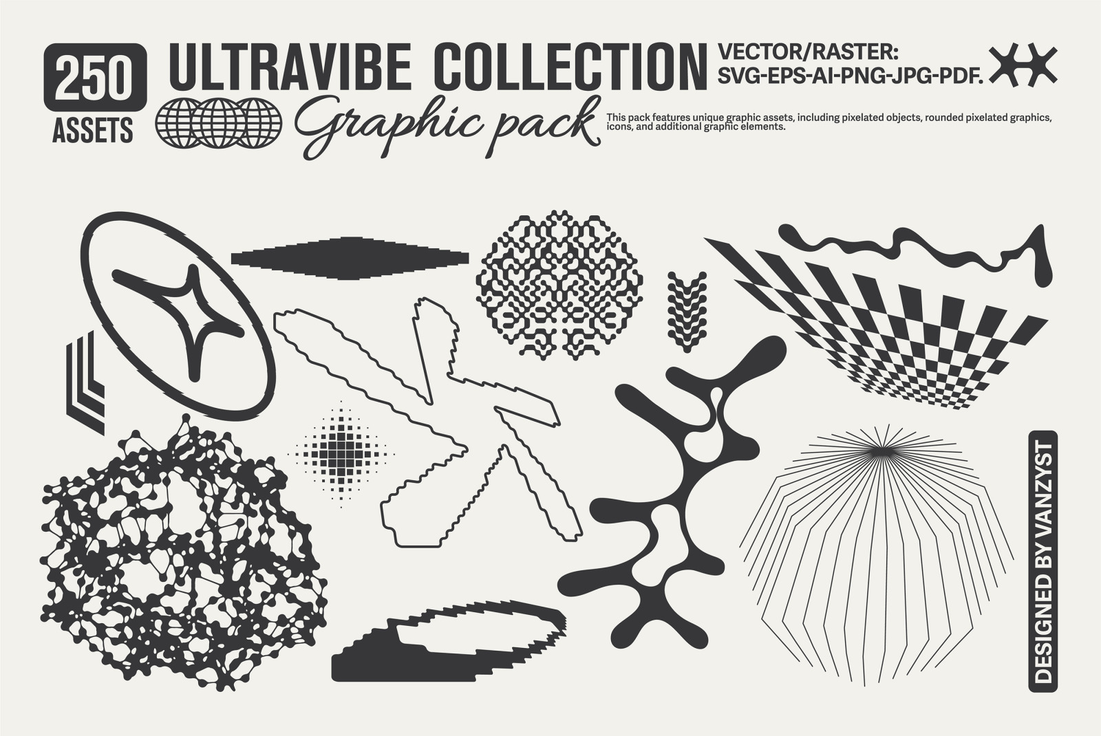 250 UltraVibe Graphic Pack 250 UltraVibe Graphic Pack