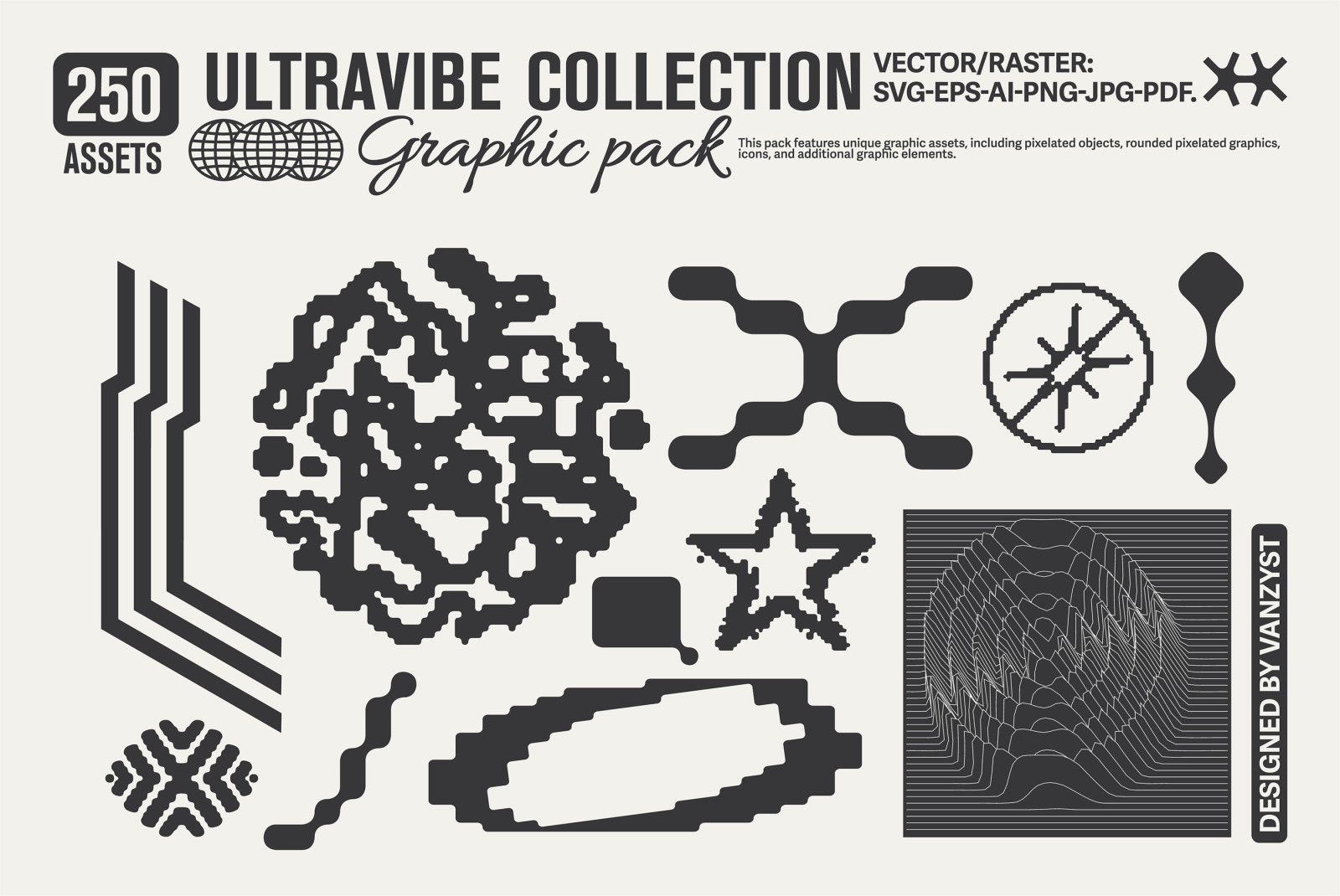 250 UltraVibe Graphic Pack 250 UltraVibe Graphic Pack