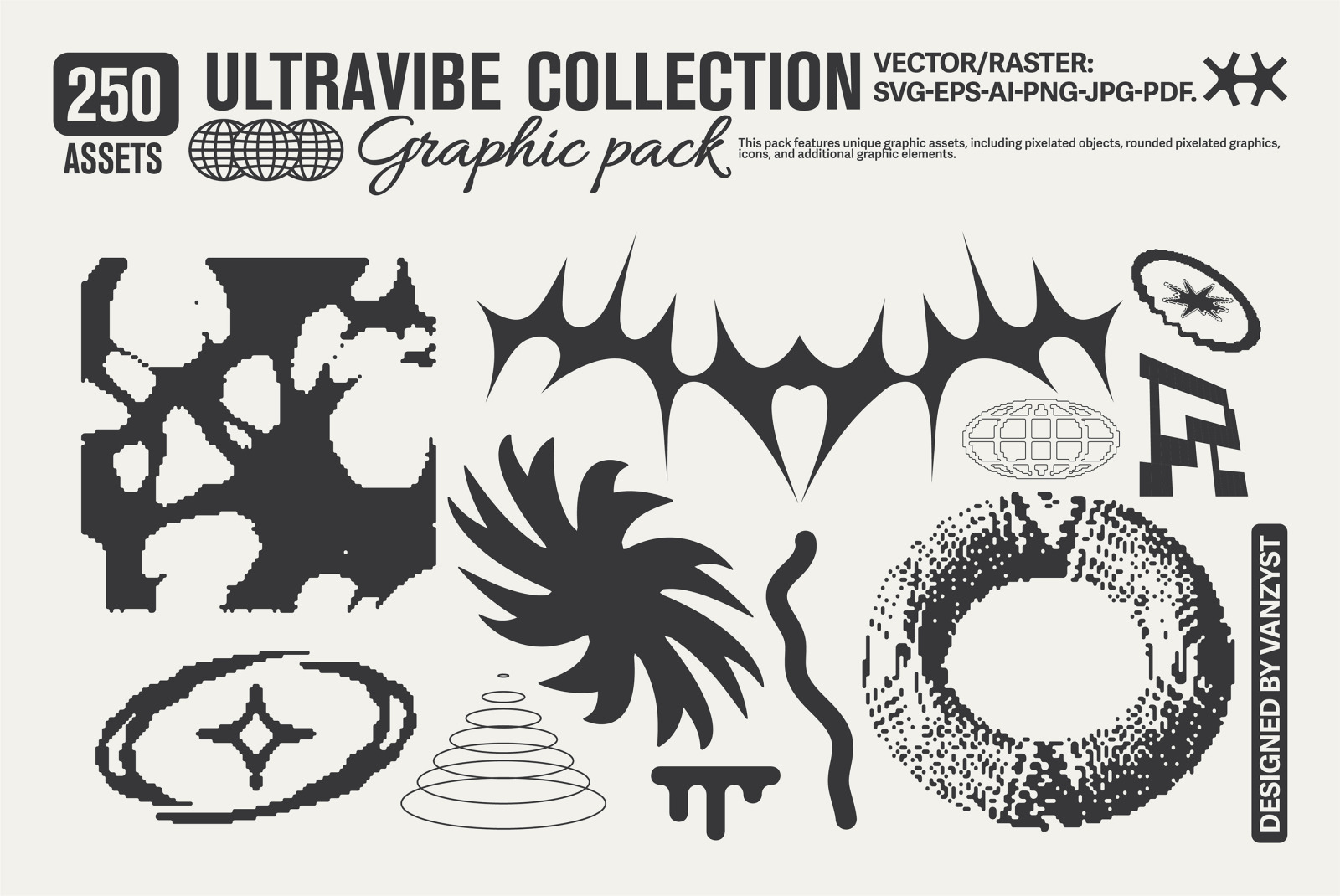 250 UltraVibe Graphic Pack 250 UltraVibe Graphic Pack