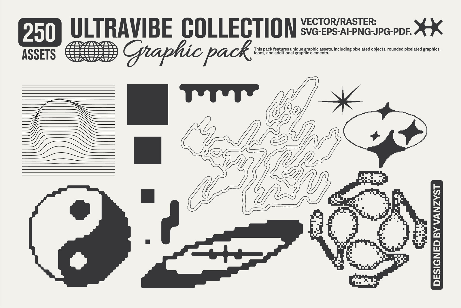 250 UltraVibe Graphic Pack 250 UltraVibe Graphic Pack