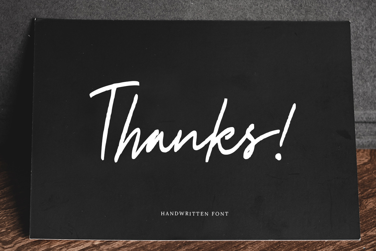 Tricky – Original Handwritten Font Tricky – Original Handwritten Font