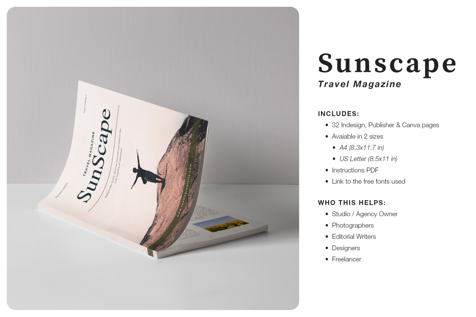 SUNSCAPE Travel Magazine SUNSCAPE Travel Magazine
