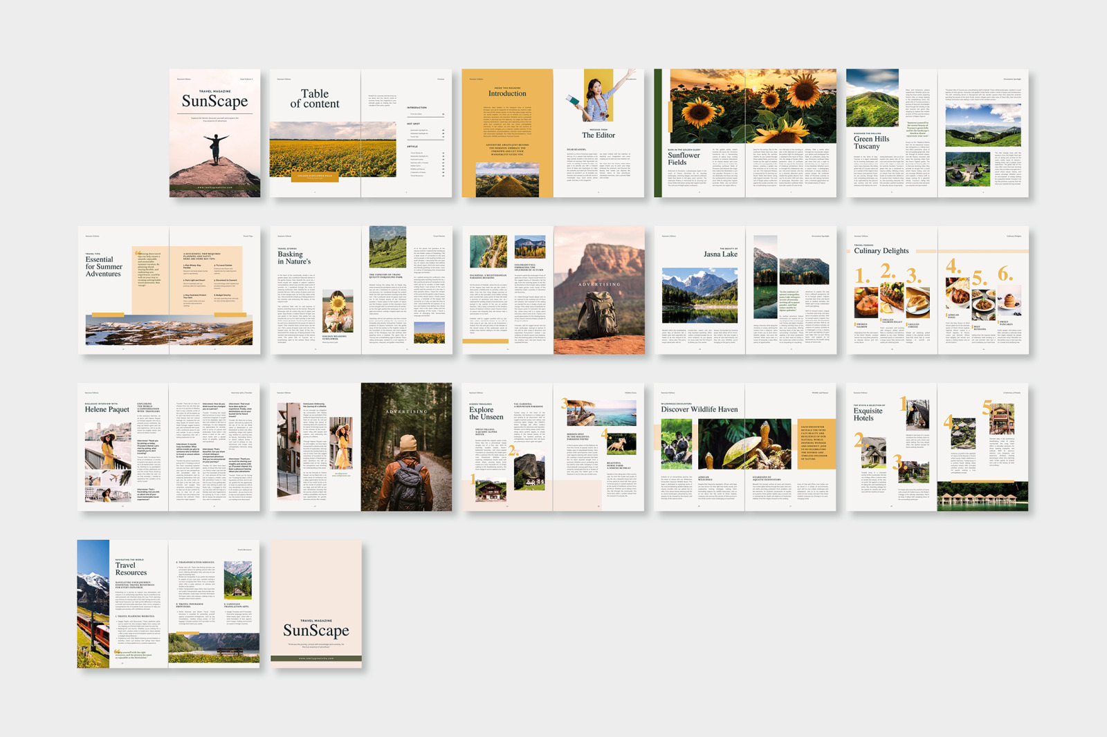 SUNSCAPE Travel Magazine SUNSCAPE Travel Magazine