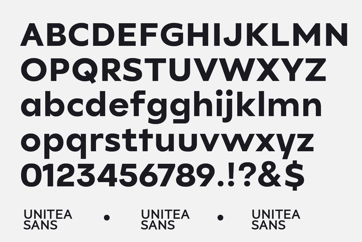 Unitea Sans Serif Family Unitea Sans Serif Family