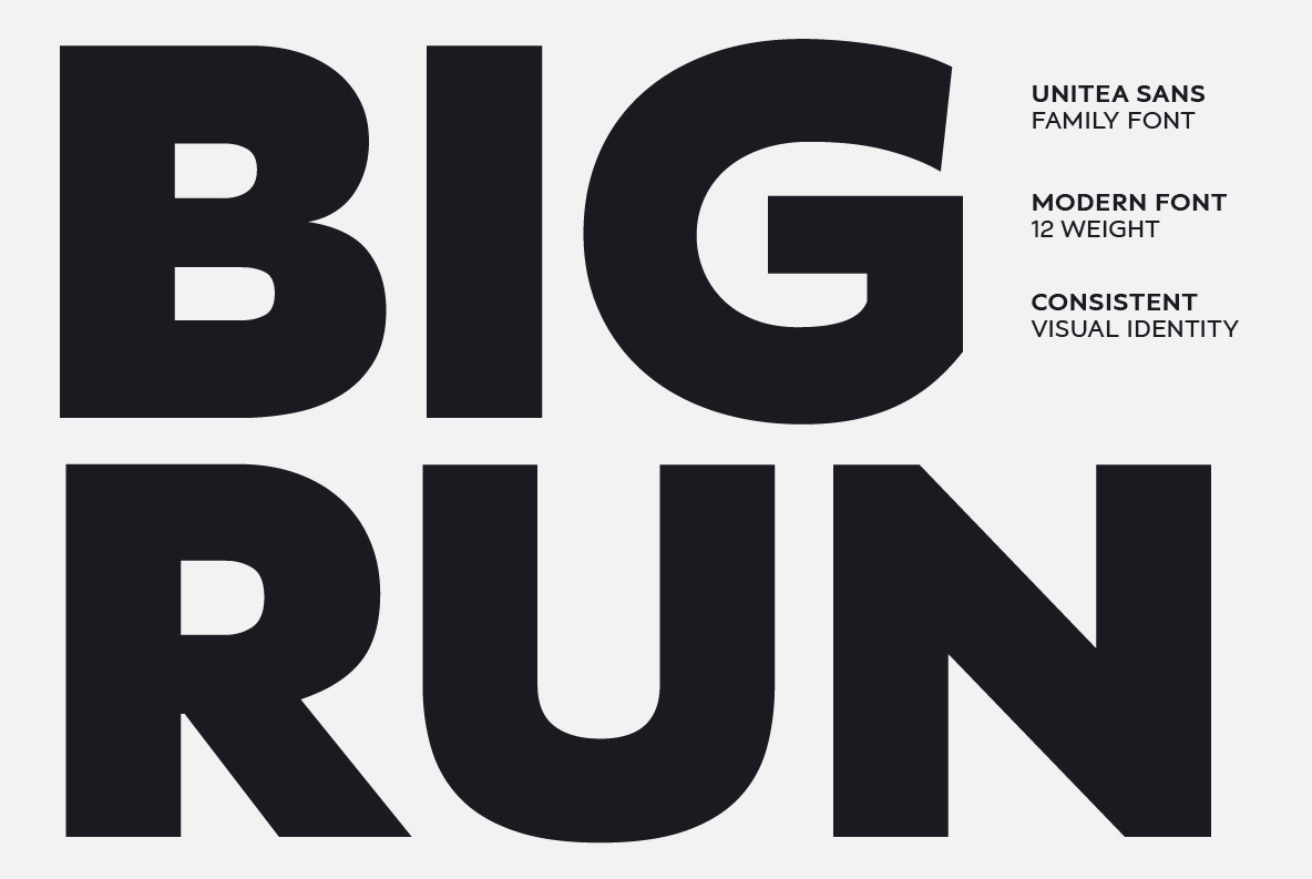 Unitea Sans Serif Family Unitea Sans Serif Family