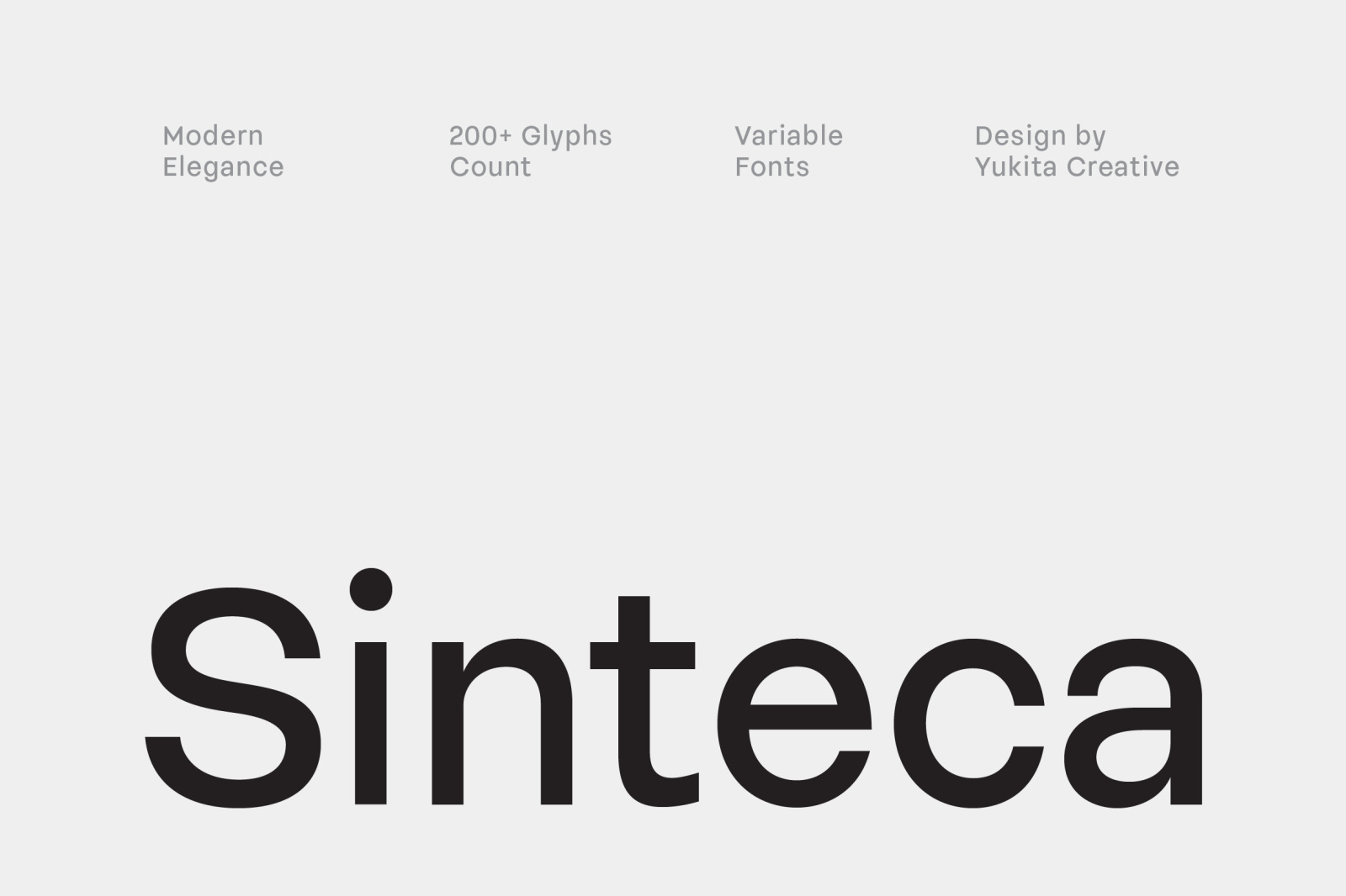 Sinteca Sans Serif Sinteca Sans Serif