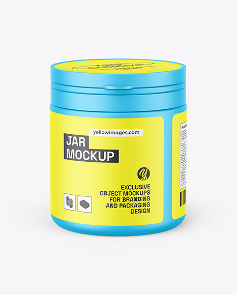 Matte Jar Mockup