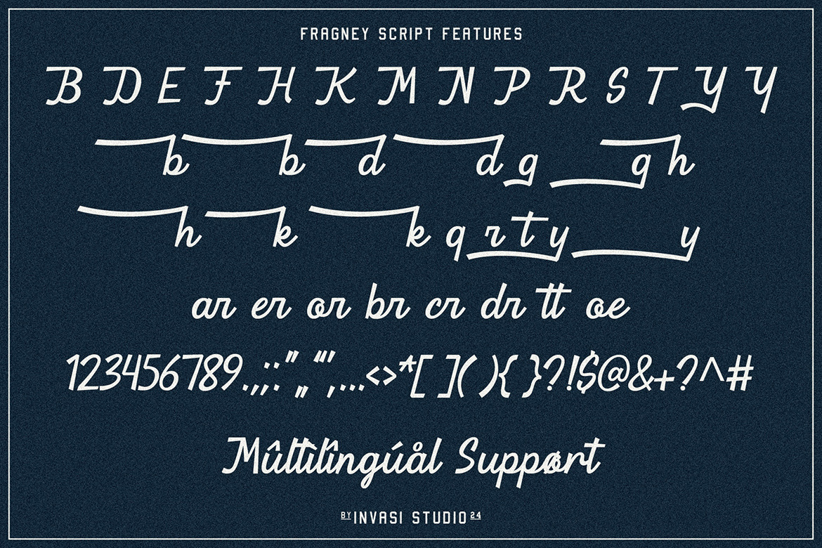 Fragney - Athletic Script Fragney - Athletic Script