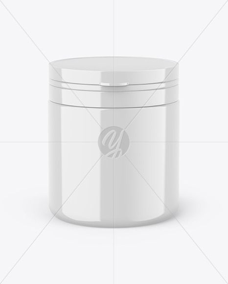 Glossy Jar Mockup