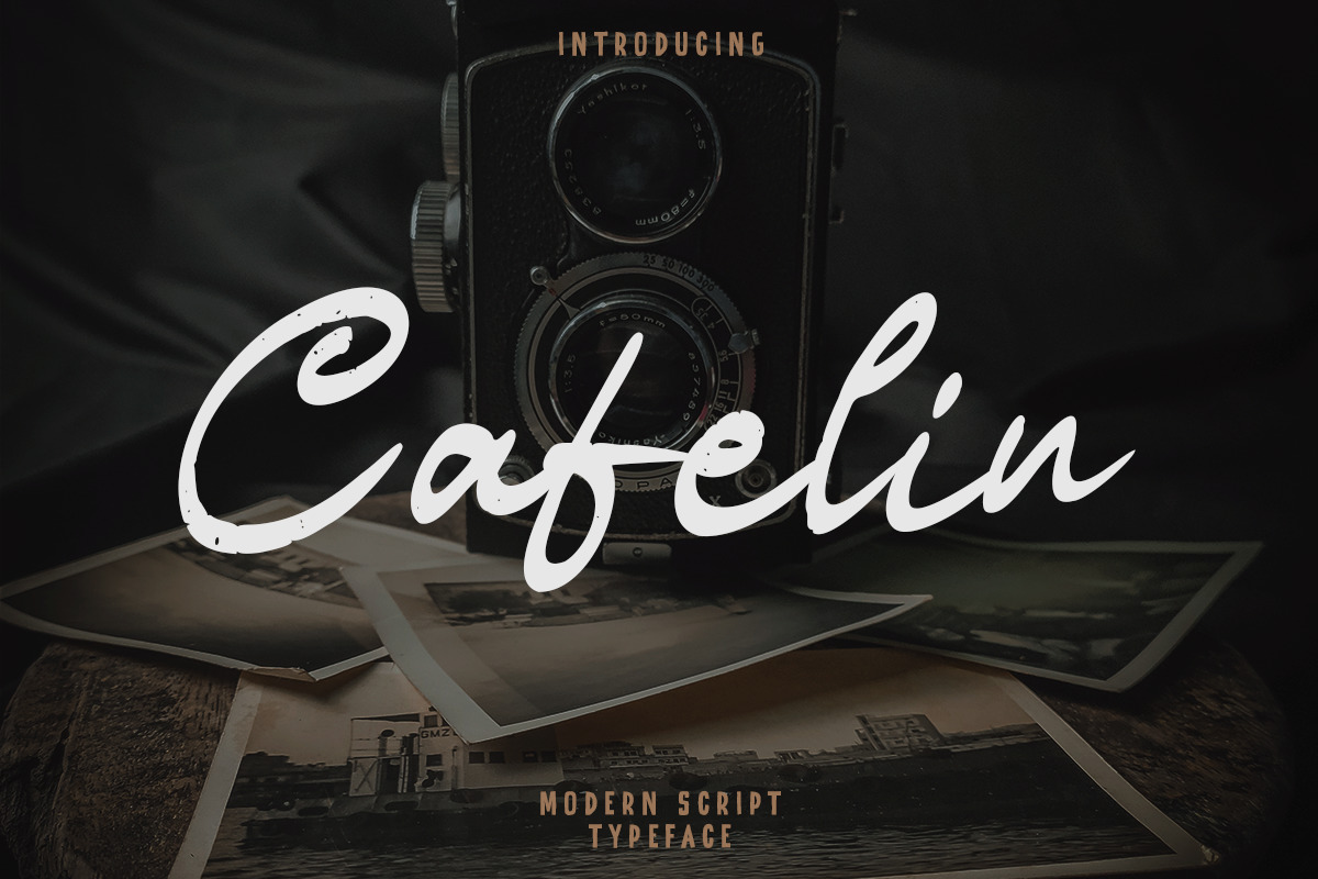 Cafelin – Modern Script Font Cafelin – Modern Script Font