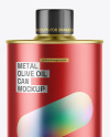 Olive Oil Tin Can Mockup