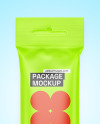 Matte Snack Package Mockup