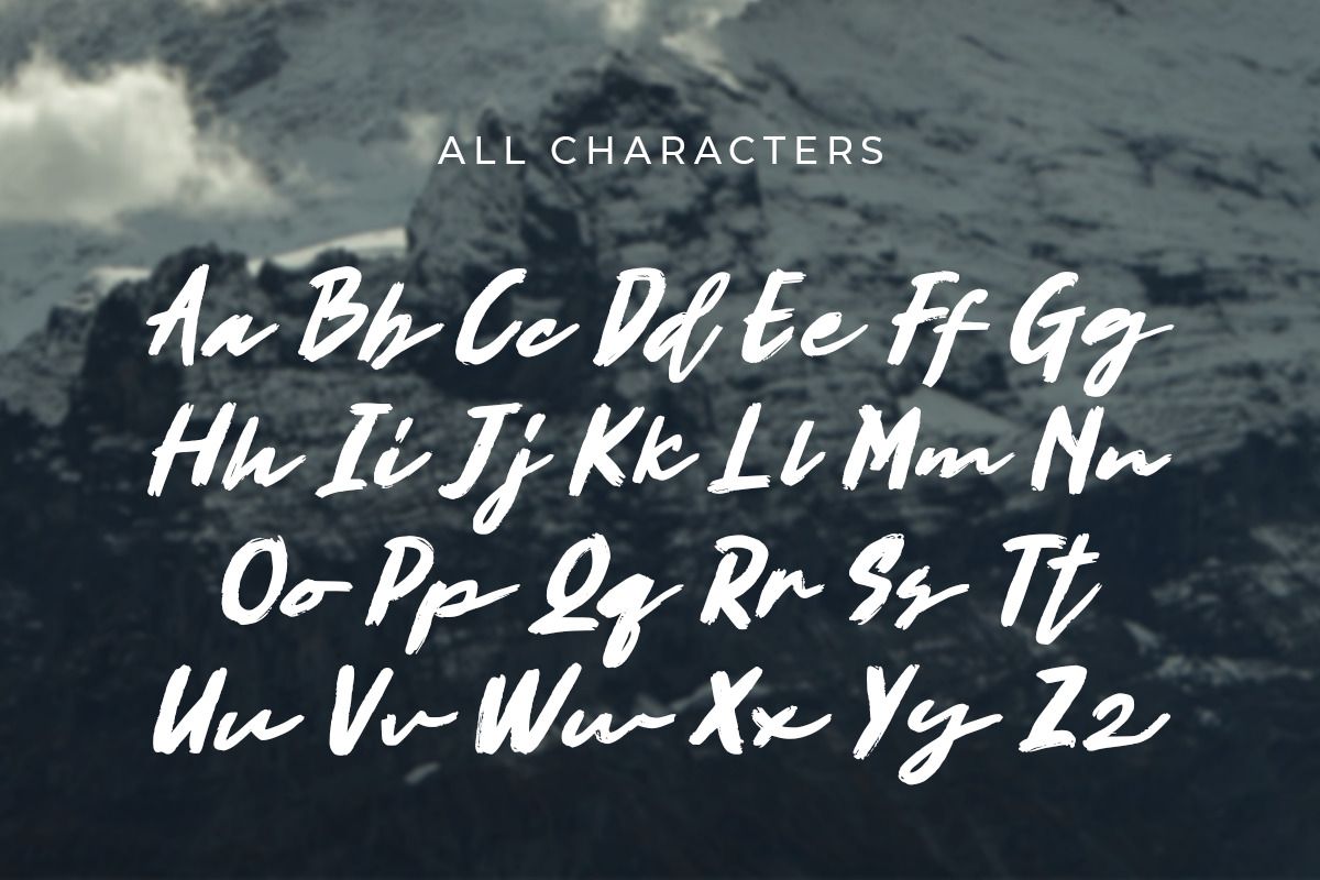 Funkey - Handwritten Brush Font Funkey - Handwritten Brush Font