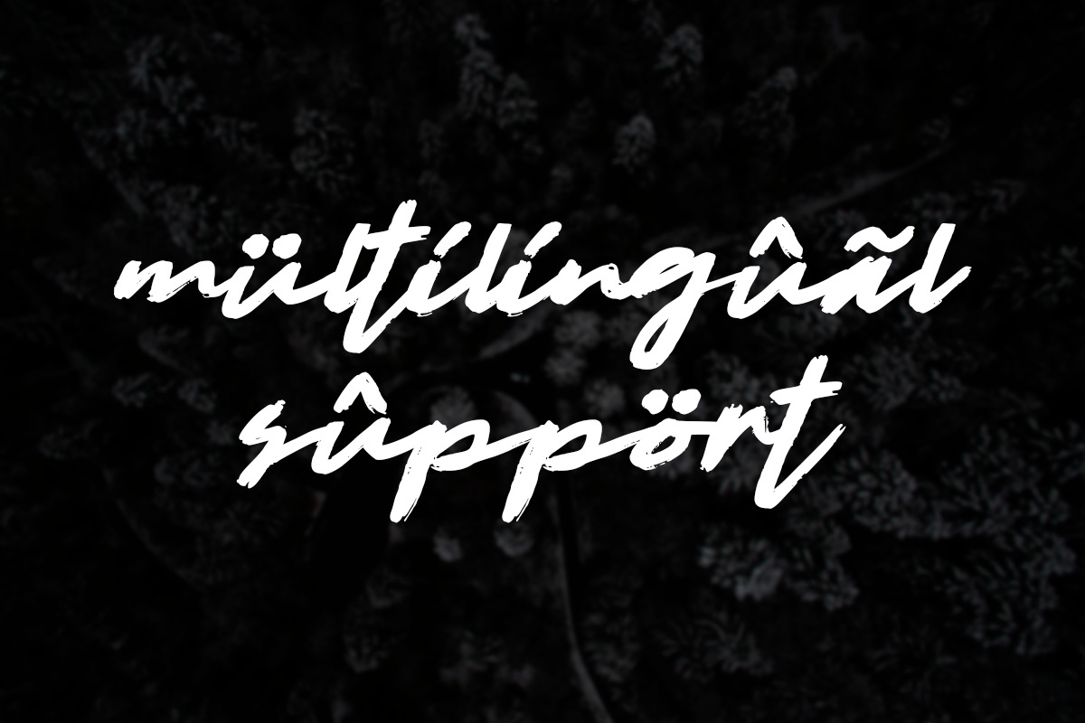 Funkey - Handwritten Brush Font Funkey - Handwritten Brush Font
