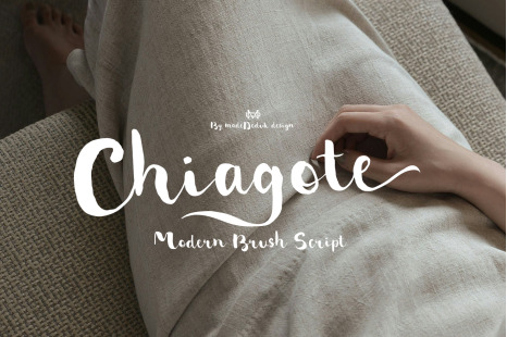 Chiagote Brush Script - Popularfont