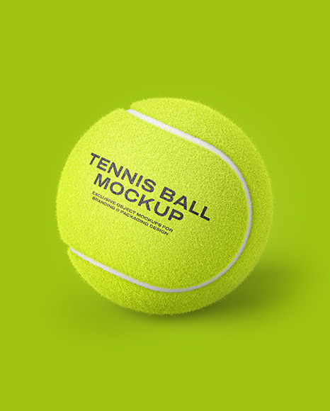 Tennis Ball Mockup