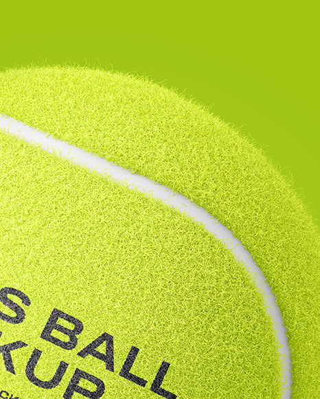 Tennis Ball Mockup